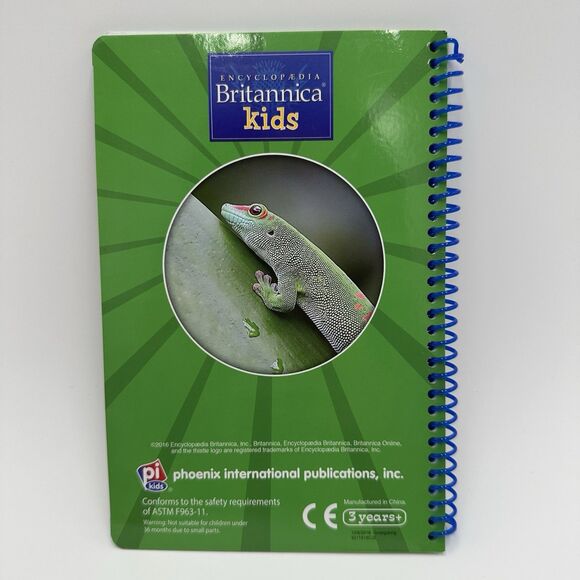 Encyclopedia Britannica Kids Quiz It Pen Set Wildlife Animals Q&A (4 Books) - Picture 15 of 16